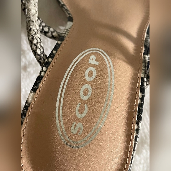 Scoop NYC Snakeskin Patterned Heels - Picture 6 of 10